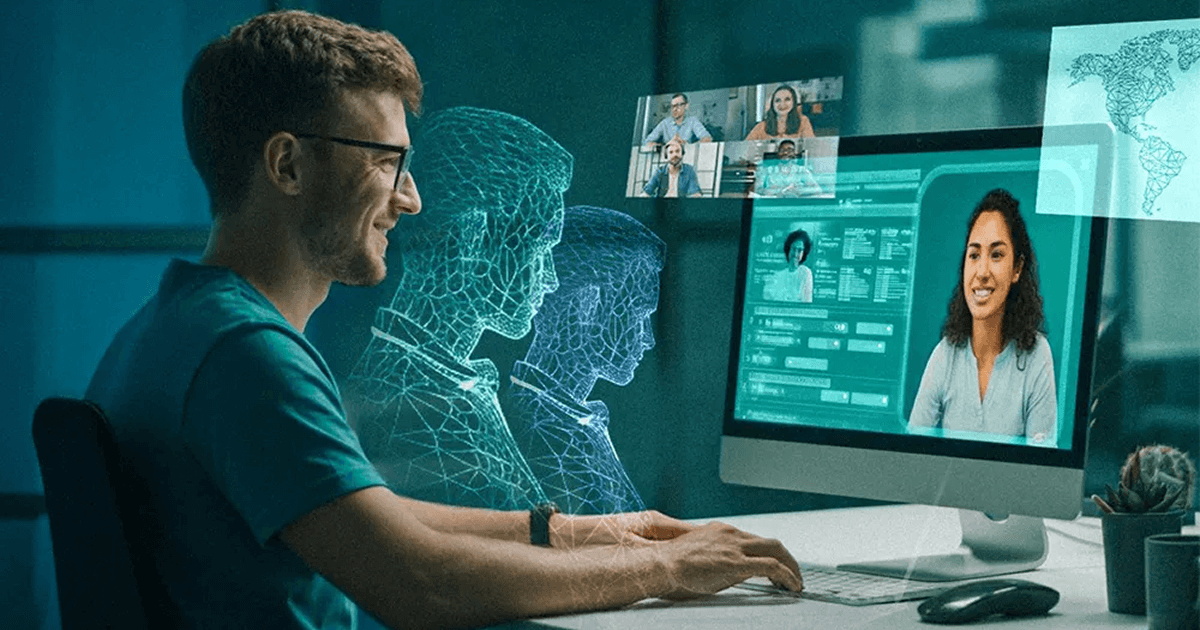 Employees managing AI systems as agent bosses in the workplace